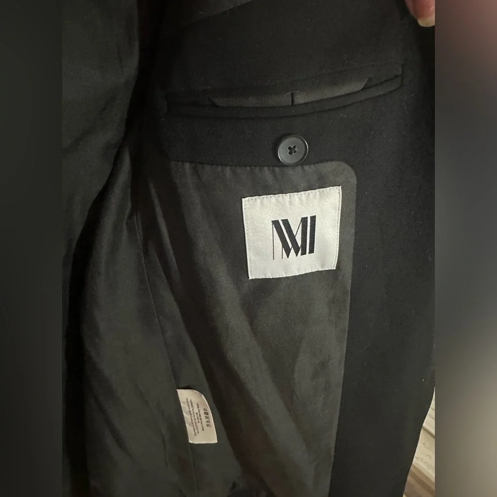 MM LaFleur Carson 2.0 Black Blazer Size 0 Career Work Office Minimalist - Picture 8 of 14
